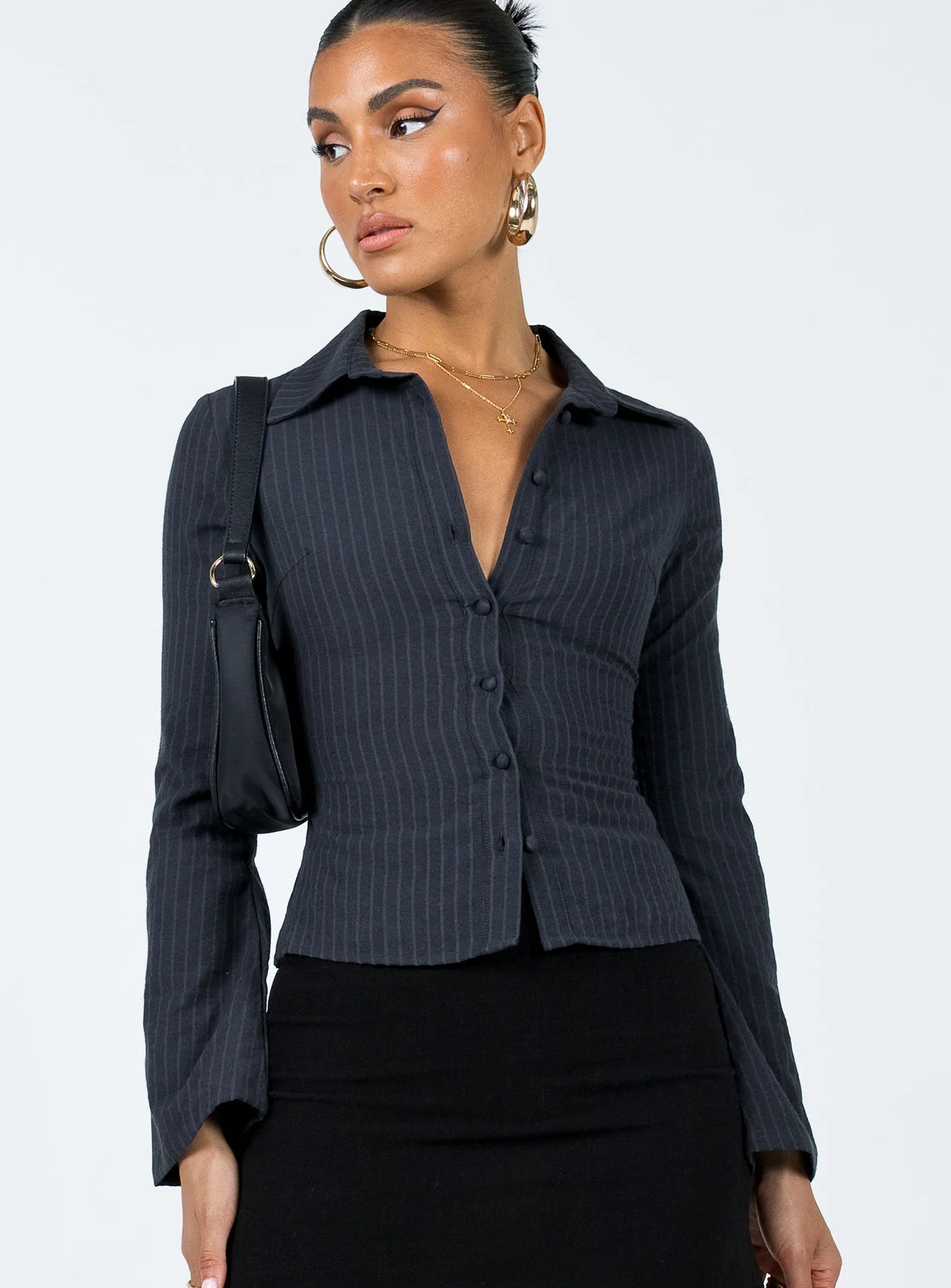 Anna pinstripe shirt