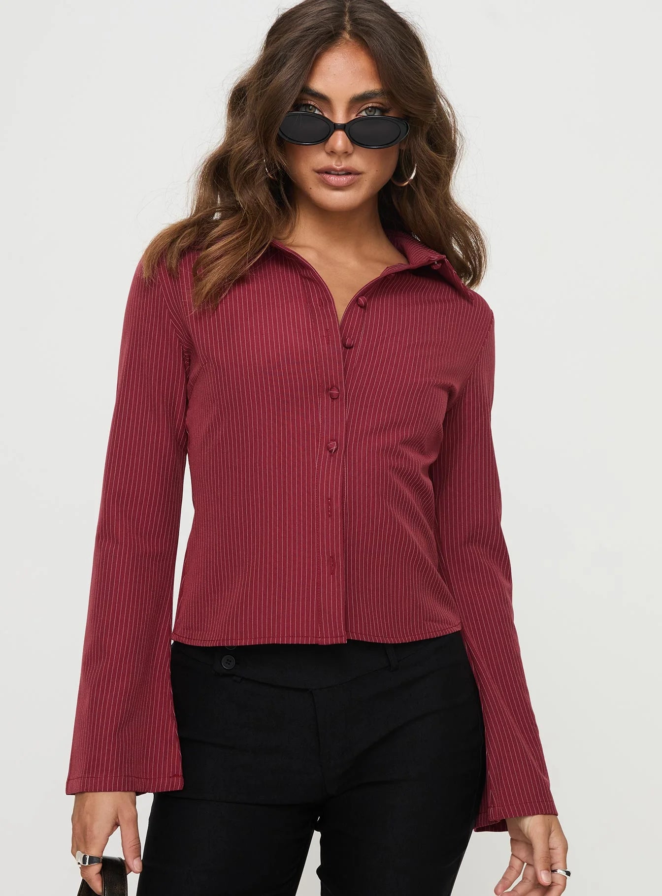 Anna pinstripe shirt