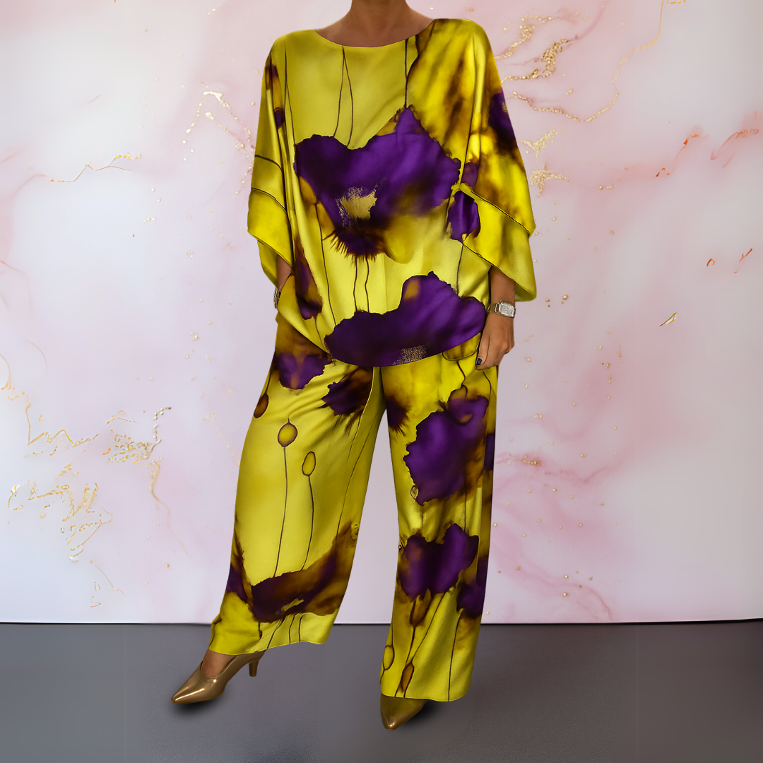 Moniek™ | Women's Satin Two-Piece Set