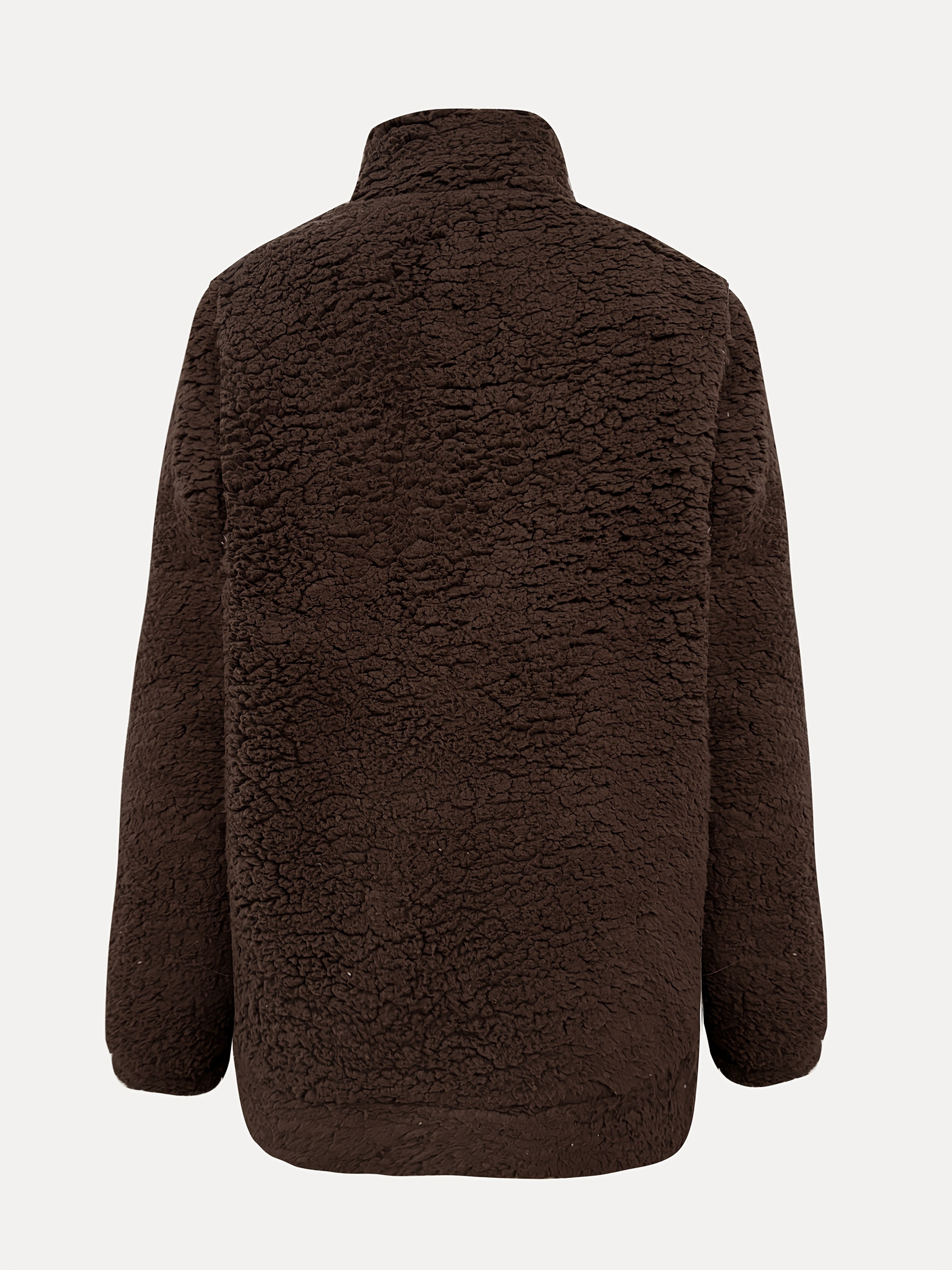 NOREEN | Zip-Up Teddy Sweater