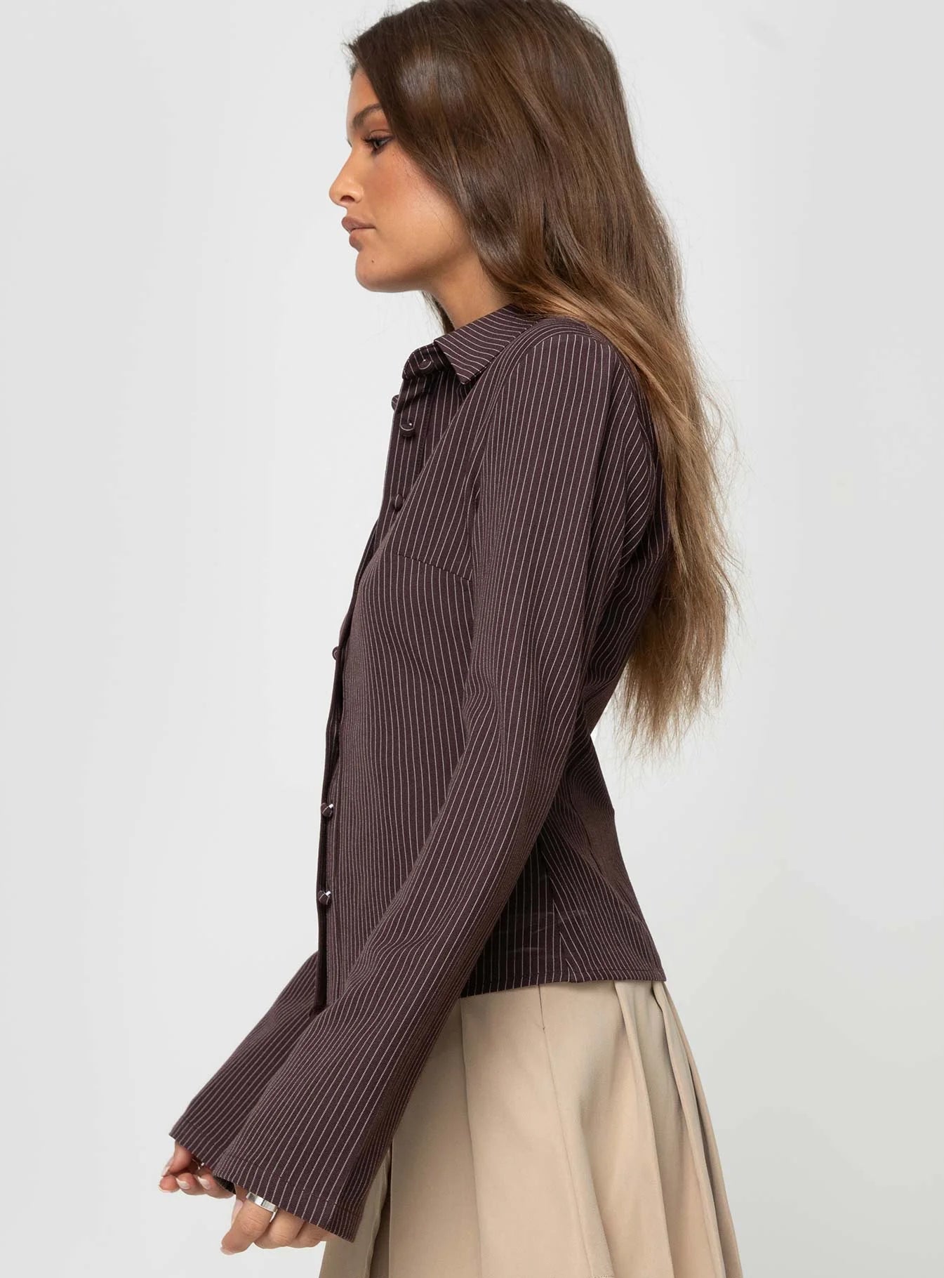 Anna pinstripe shirt