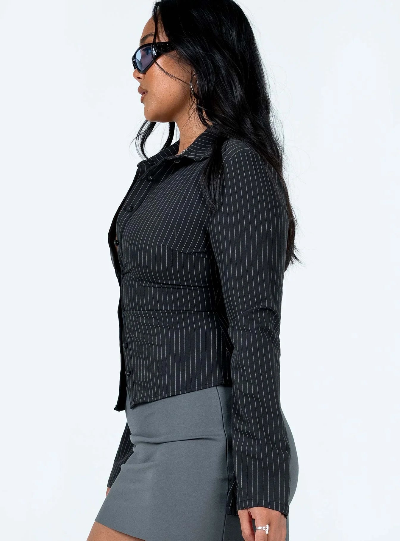 Anna pinstripe shirt