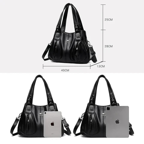 Hominty™ | Casual Vegan Leather Handbag