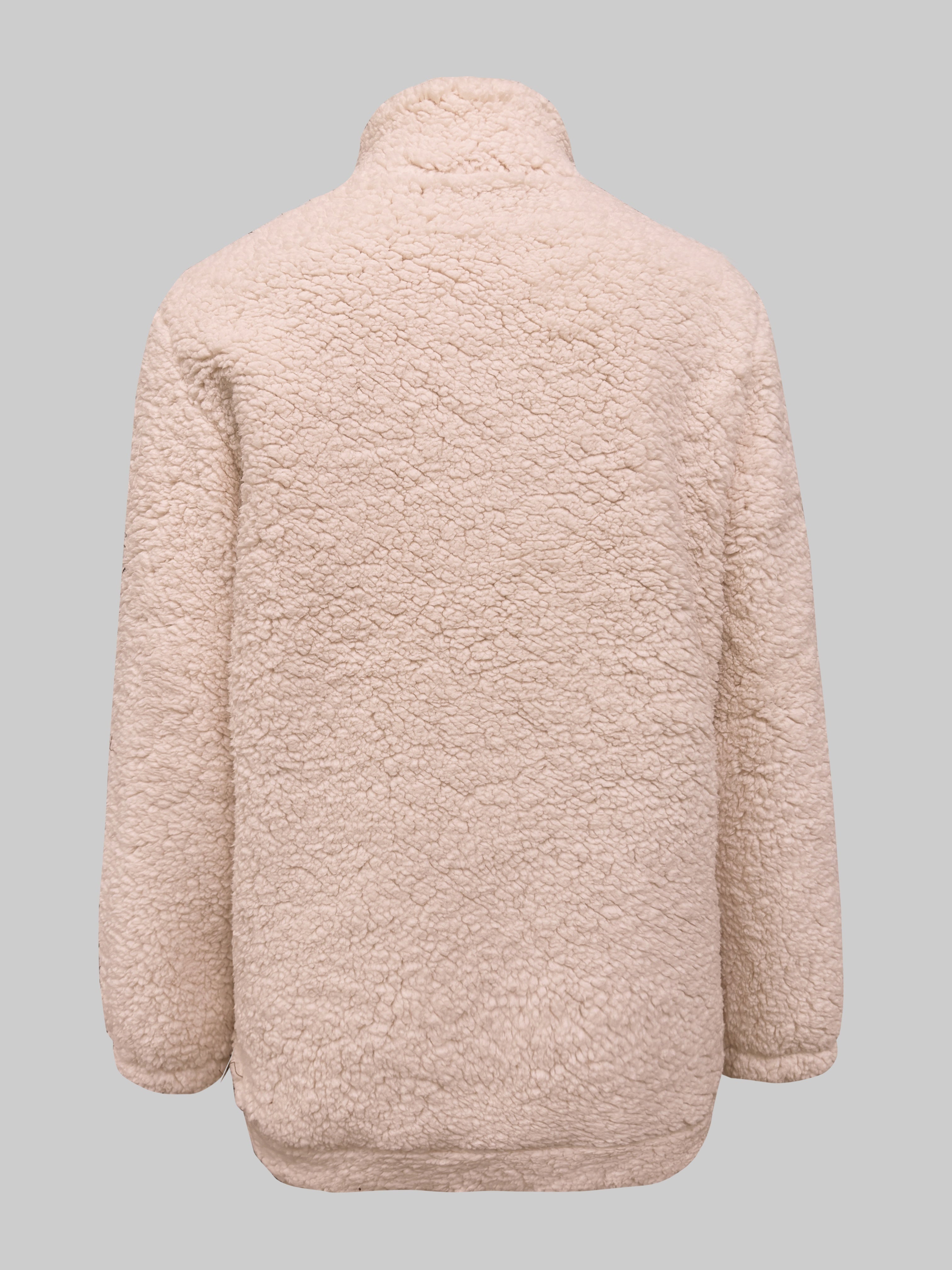 NOREEN | Zip-Up Teddy Sweater