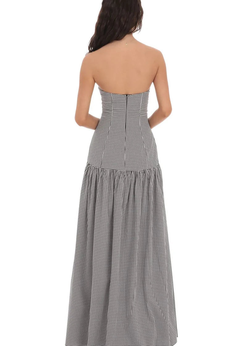 Emily | Strapless Maxi Dress