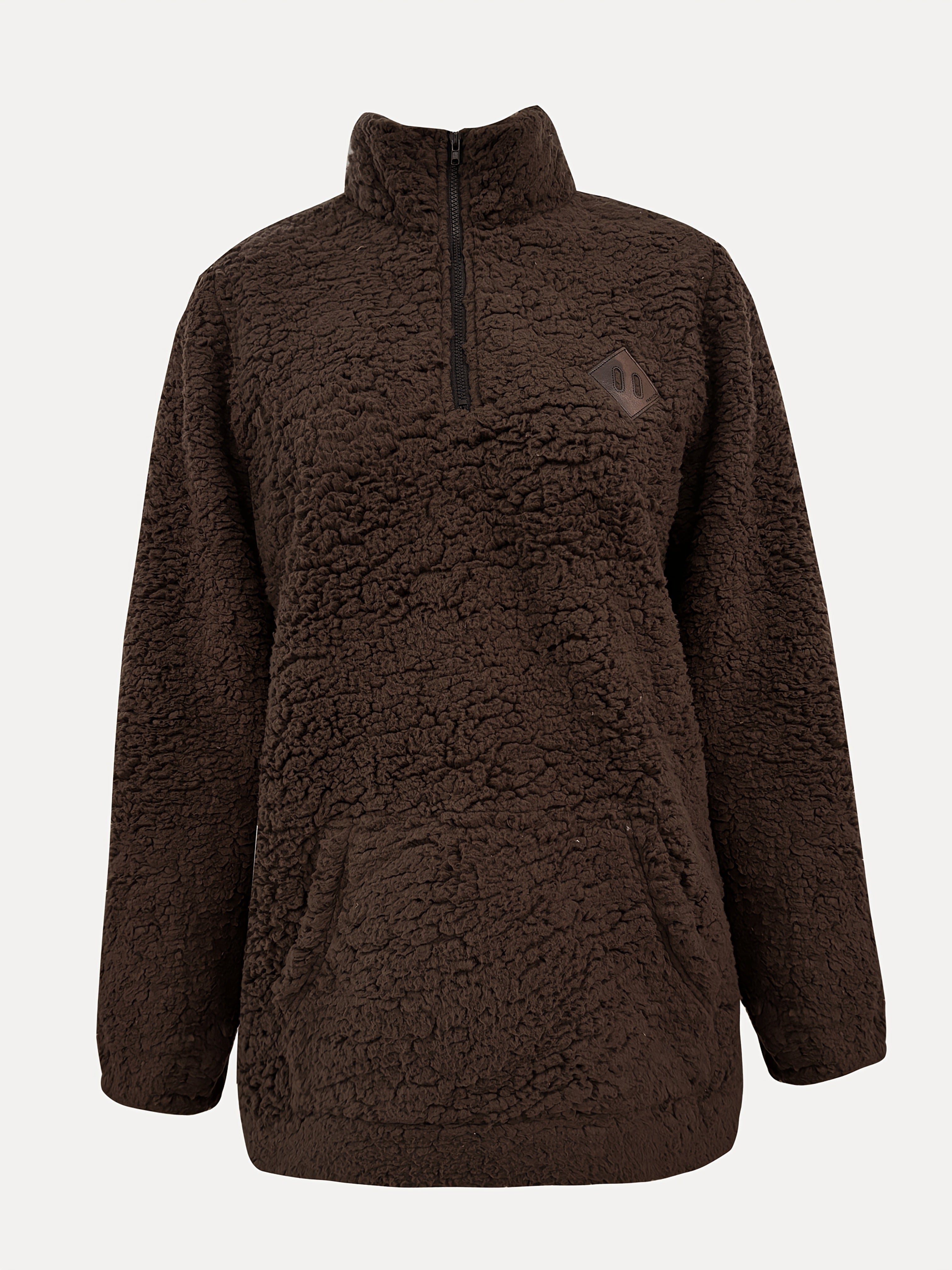NOREEN | Zip-Up Teddy Sweater
