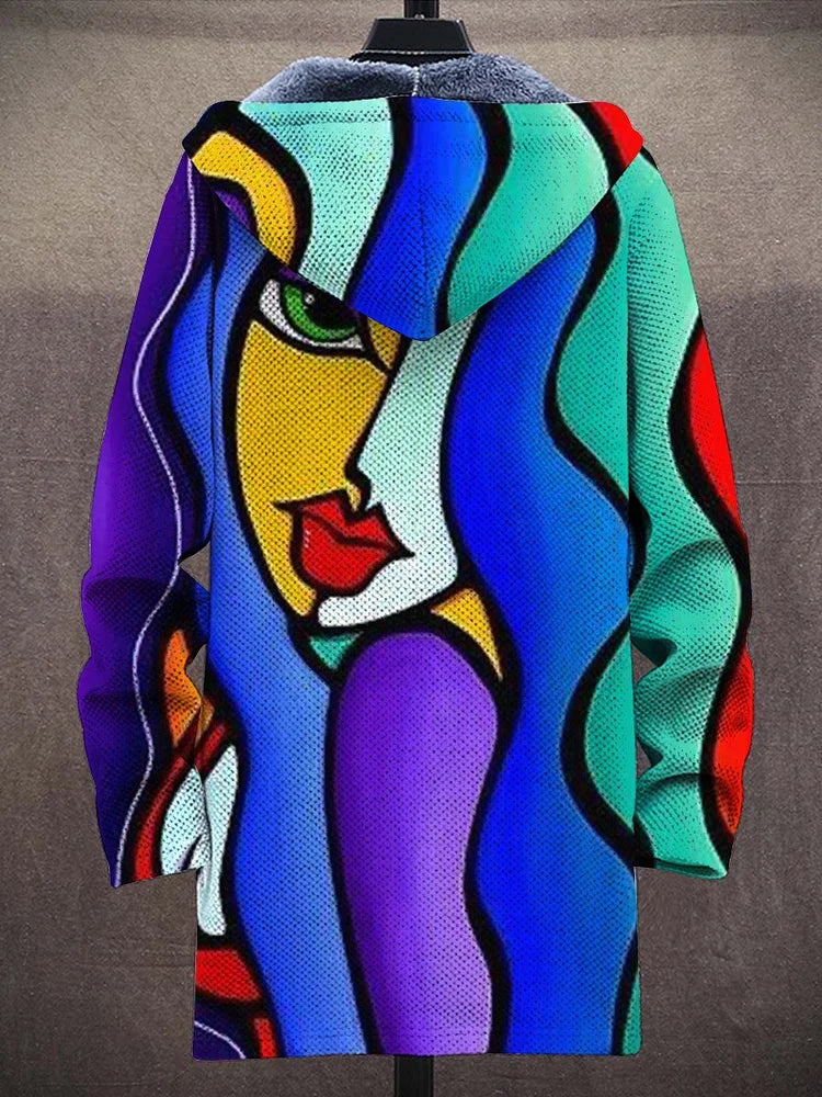 Allira | Elegant Art-Inspired Luxury Cardigan