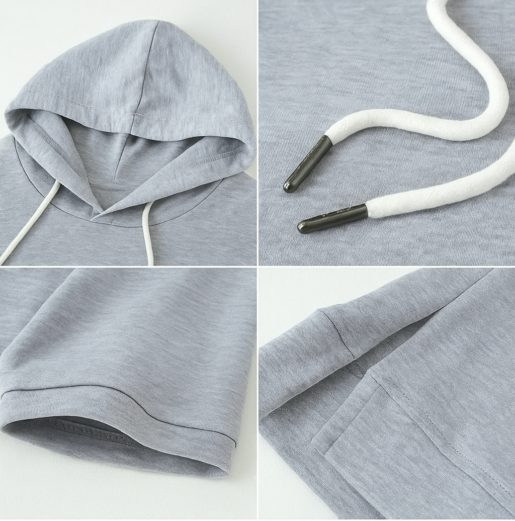 Alison – Short-Sleeved Hoodie