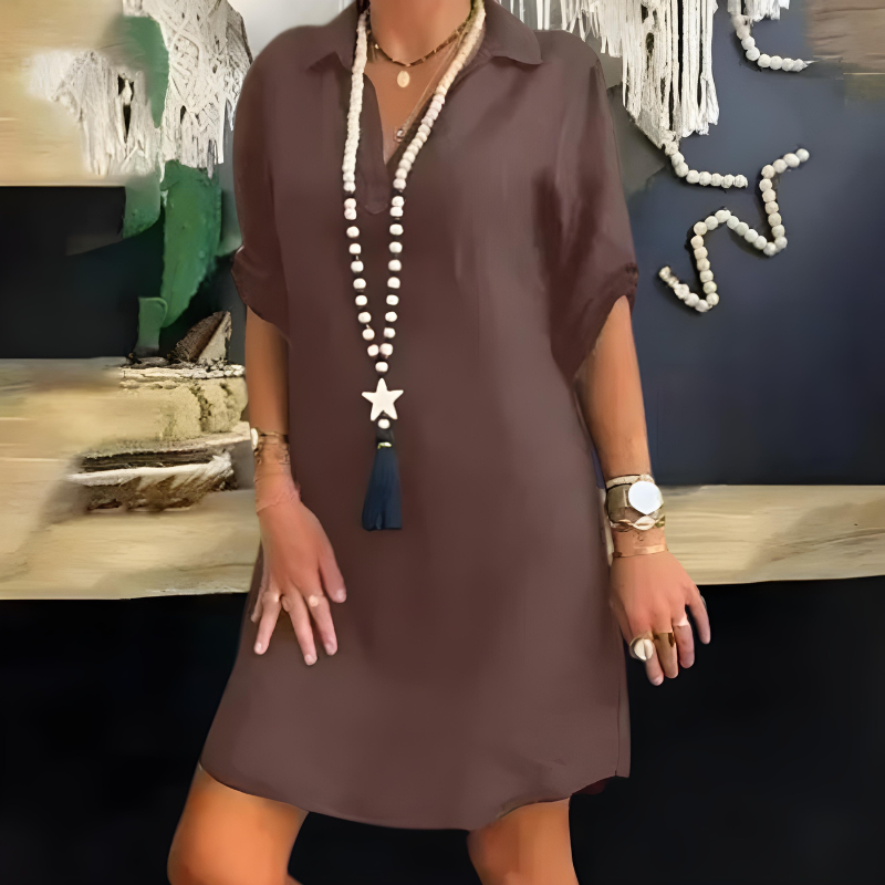 Mira – Elegant Belly-Covering Dress