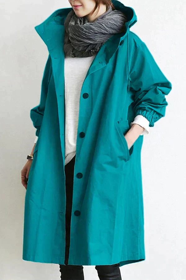 DORO | Hooded Oversized Trench Coat