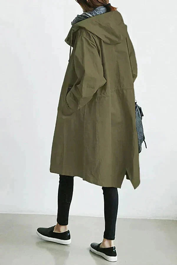 DORO | Hooded Oversized Trench Coat