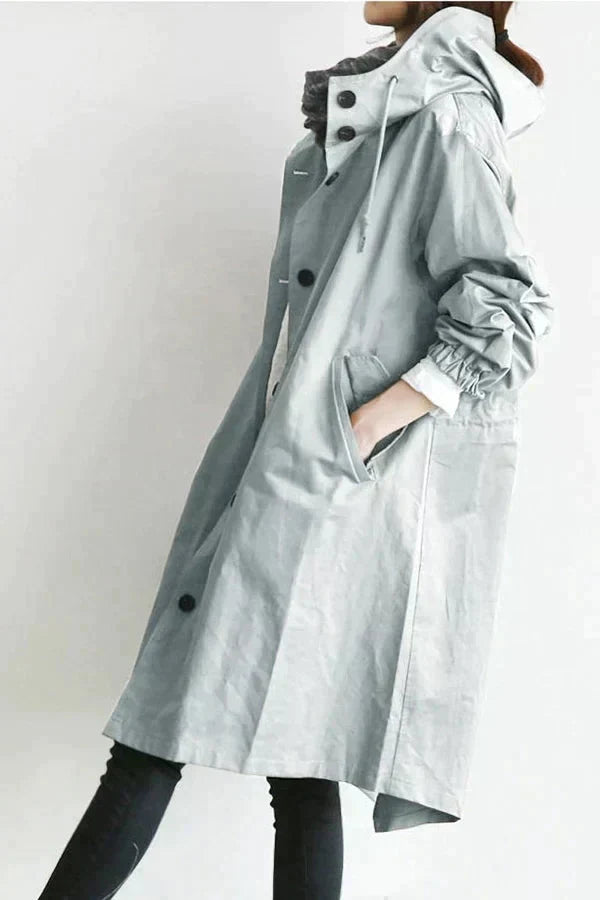 DORO | Hooded Oversized Trench Coat