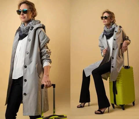 DORO | Hooded Oversized Trench Coat
