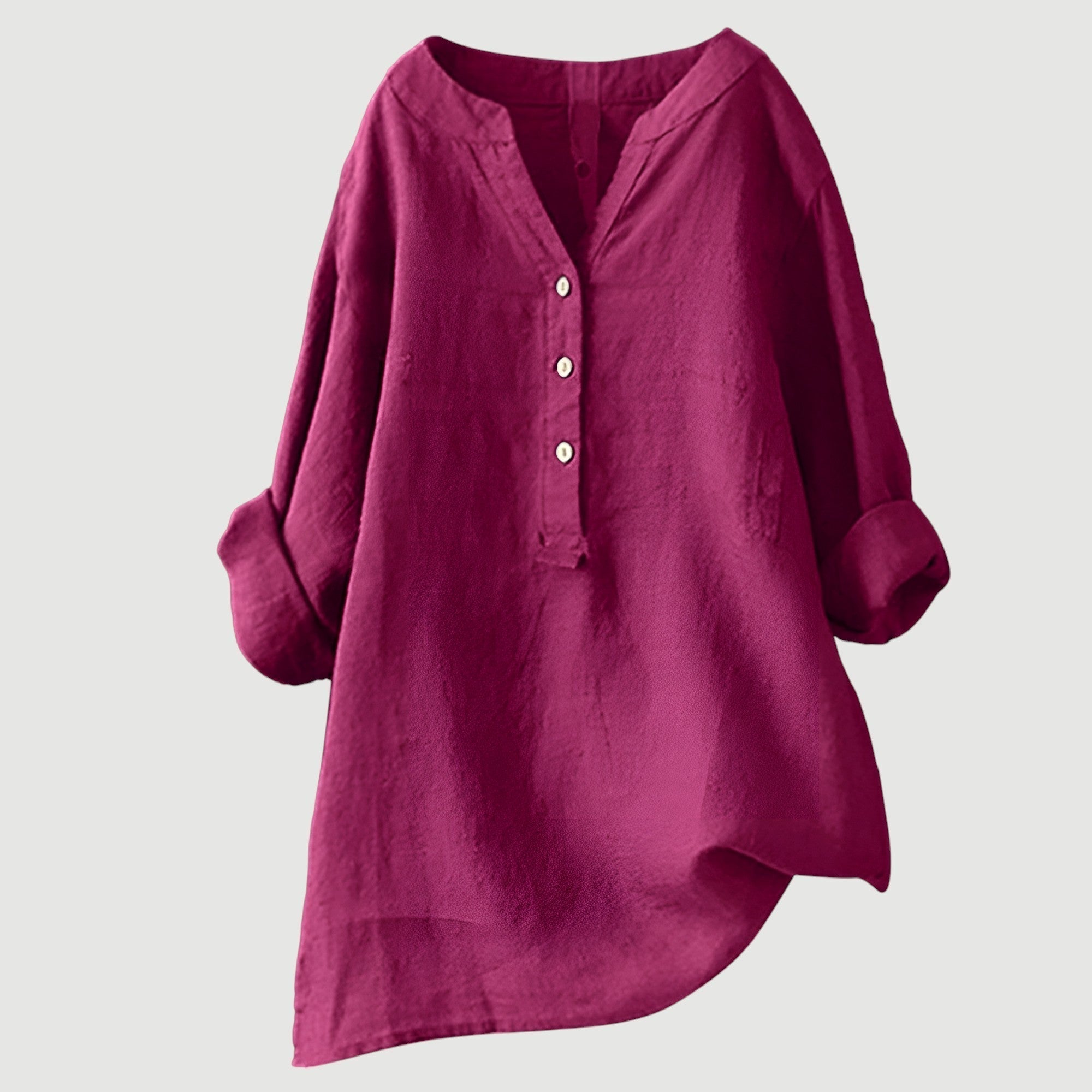 Emily - Breathable and Comfortable Button-Up Shirt