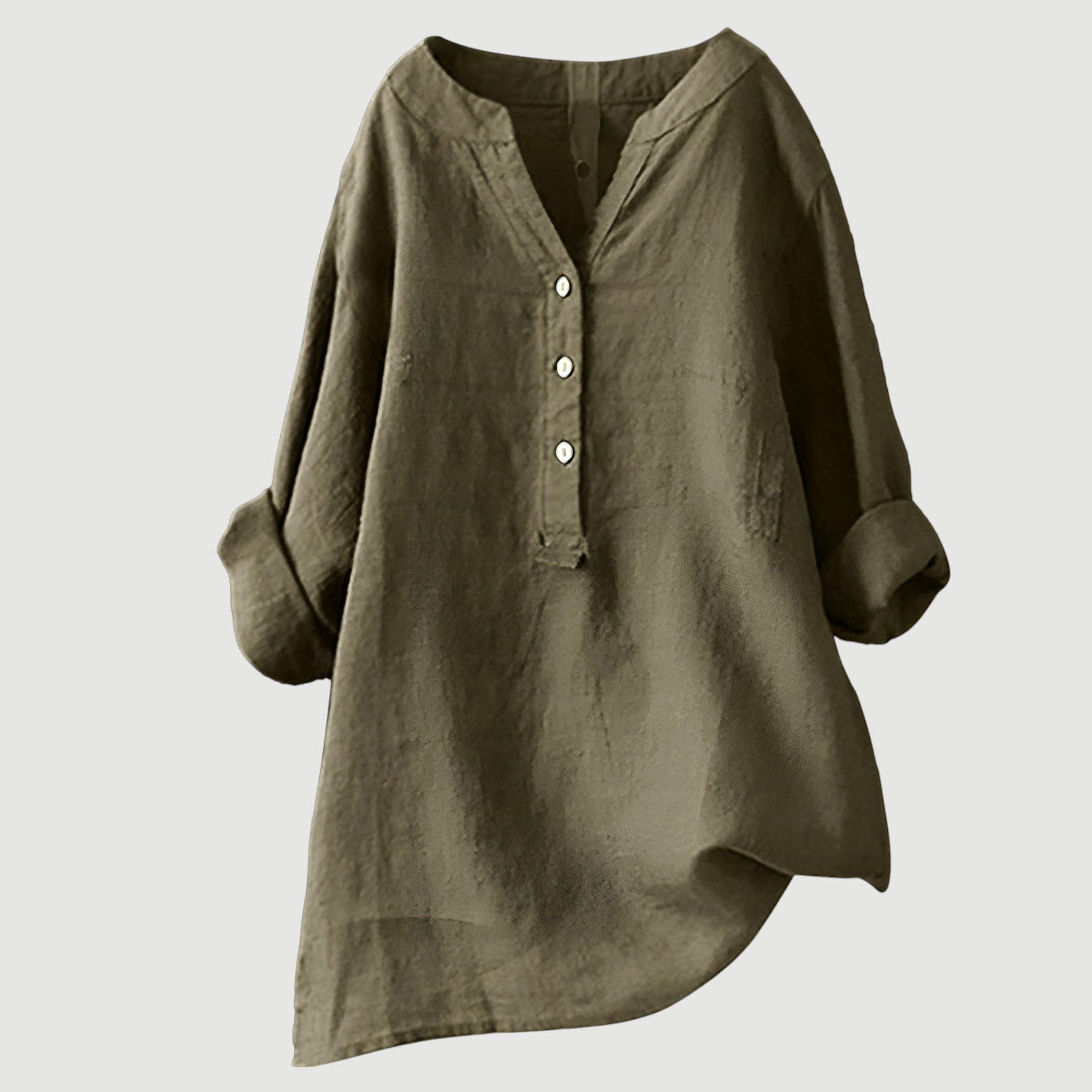 Emily - Breathable and Comfortable Button-Up Shirt