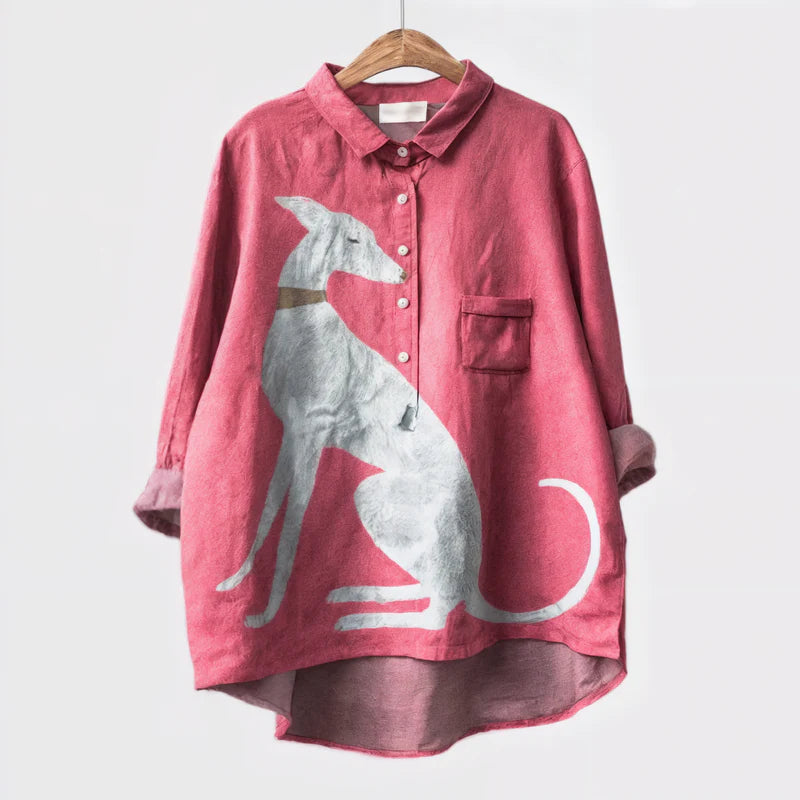 Palmira™ | Dog Art Blouse