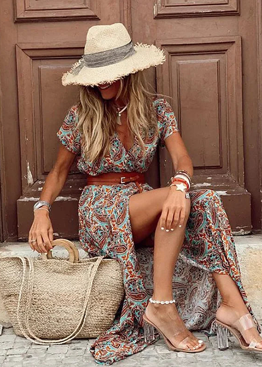 Tahlee | Elegant Boho Maxi Dress