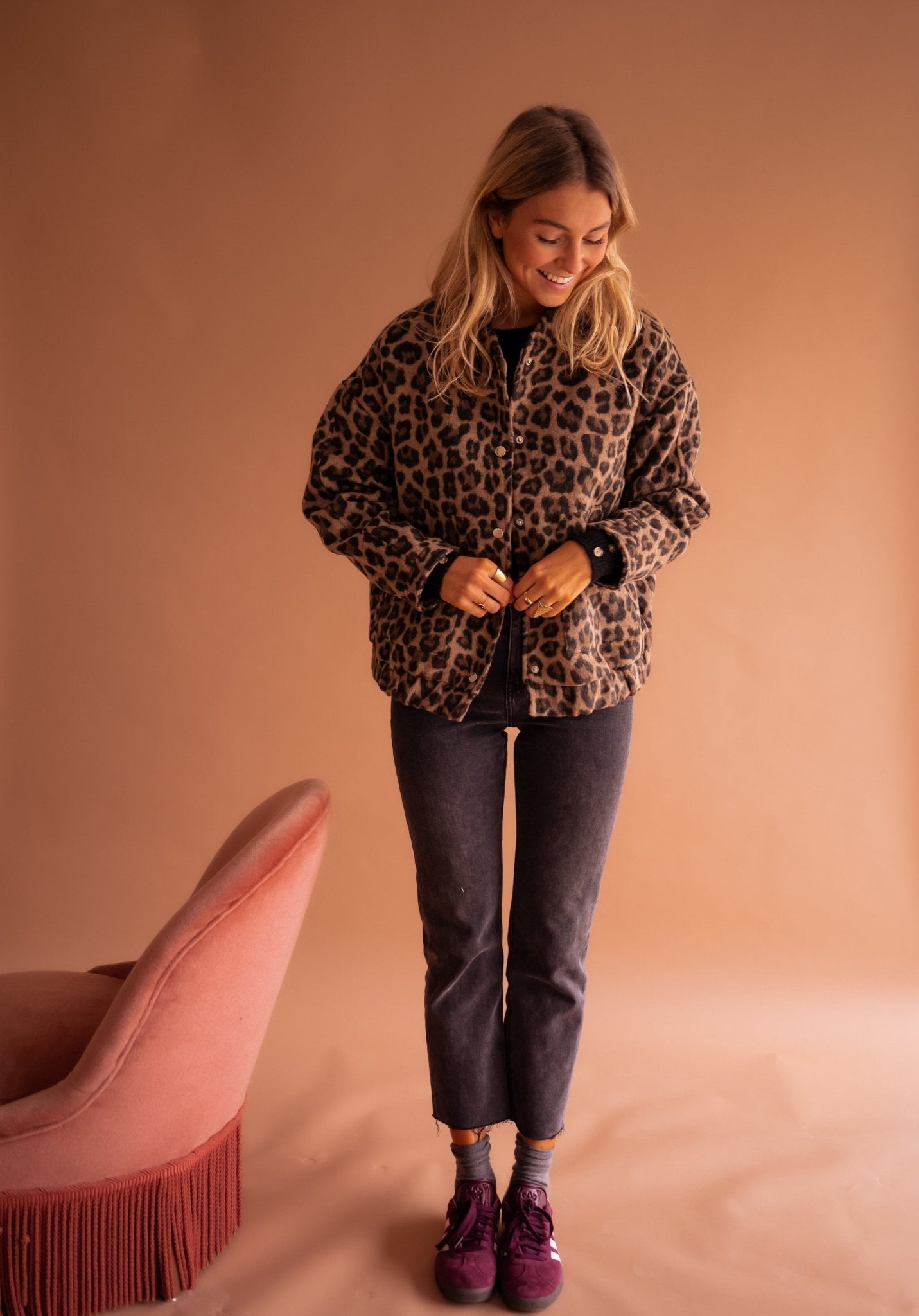 SOFÍA | Bold Leopard Print Jacket