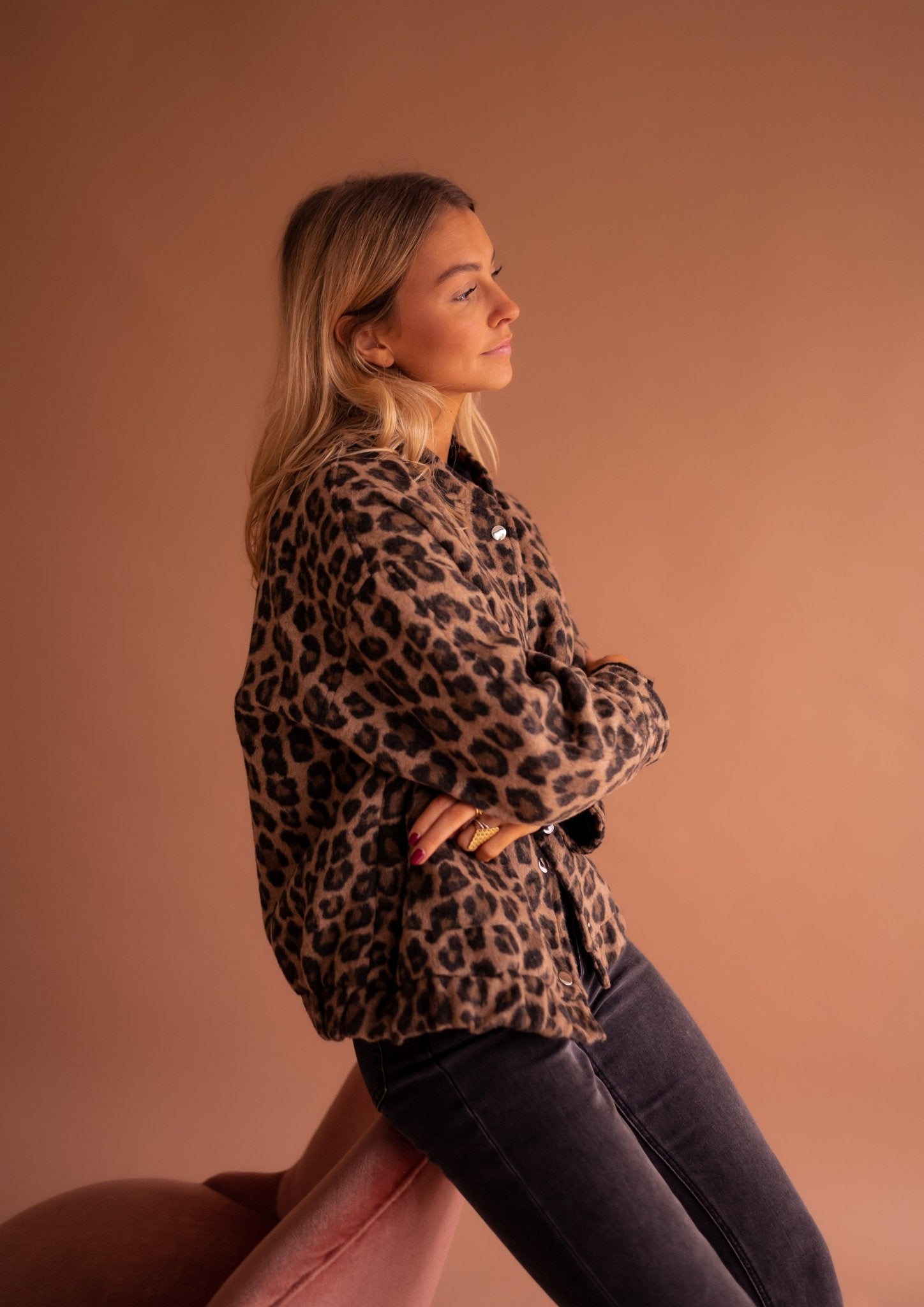 SOFÍA | Bold Leopard Print Jacket