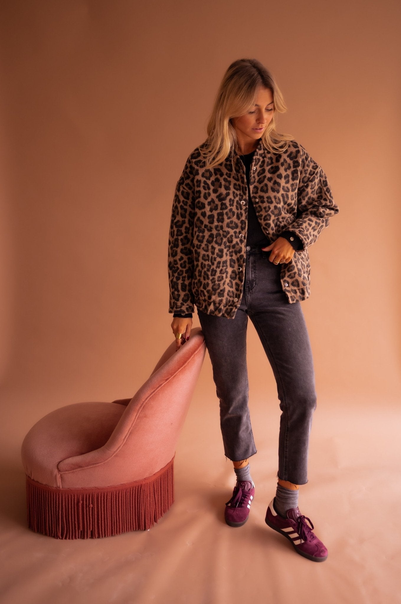 SOFÍA | Bold Leopard Print Jacket