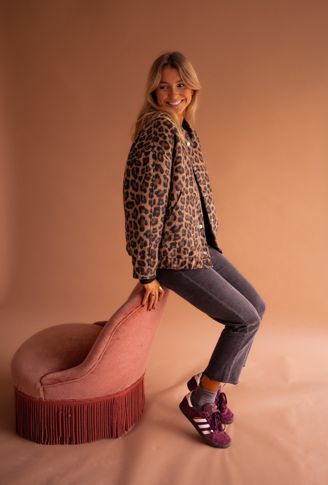 SOFÍA | Bold Leopard Print Jacket