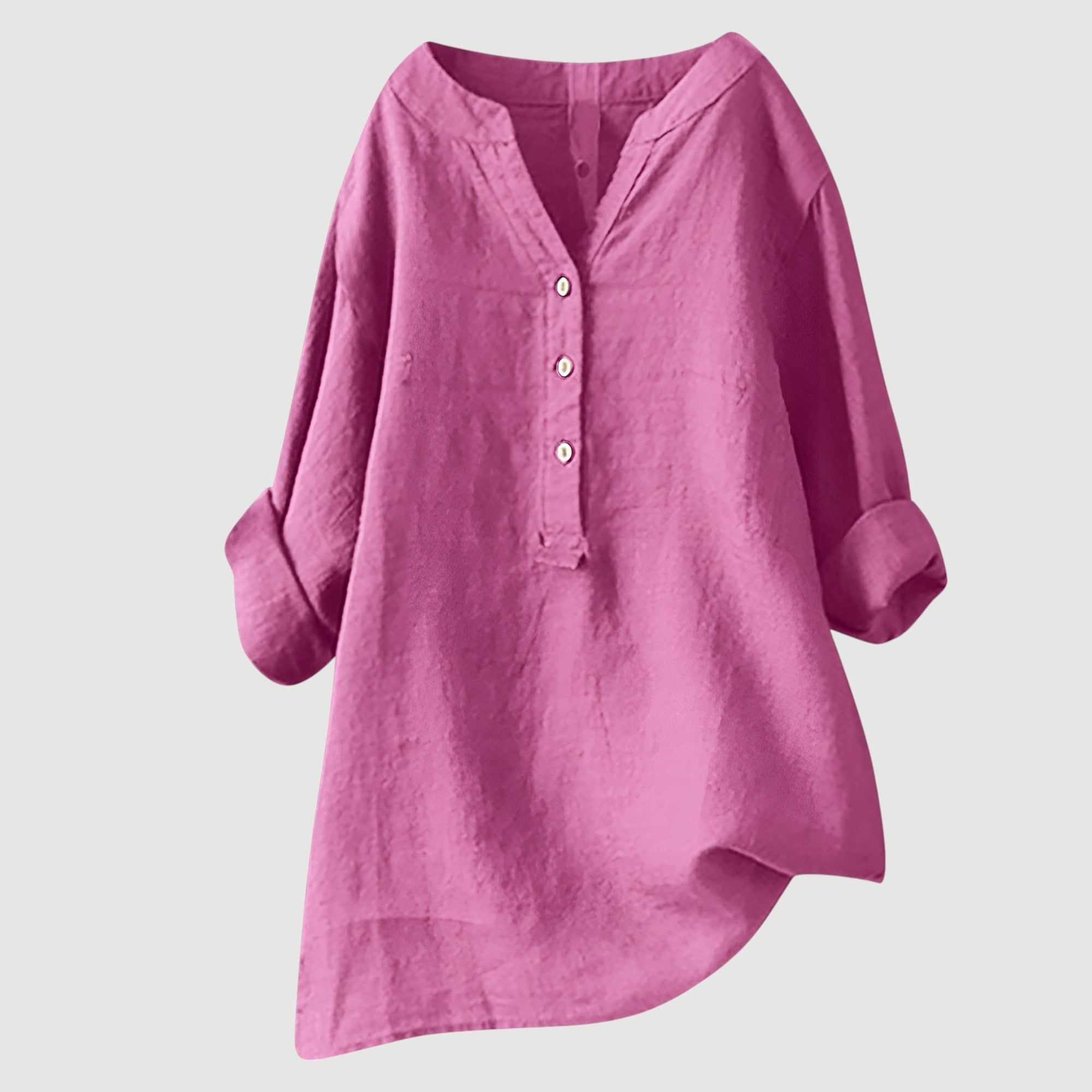 Emily - Breathable and Comfortable Button-Up Shirt