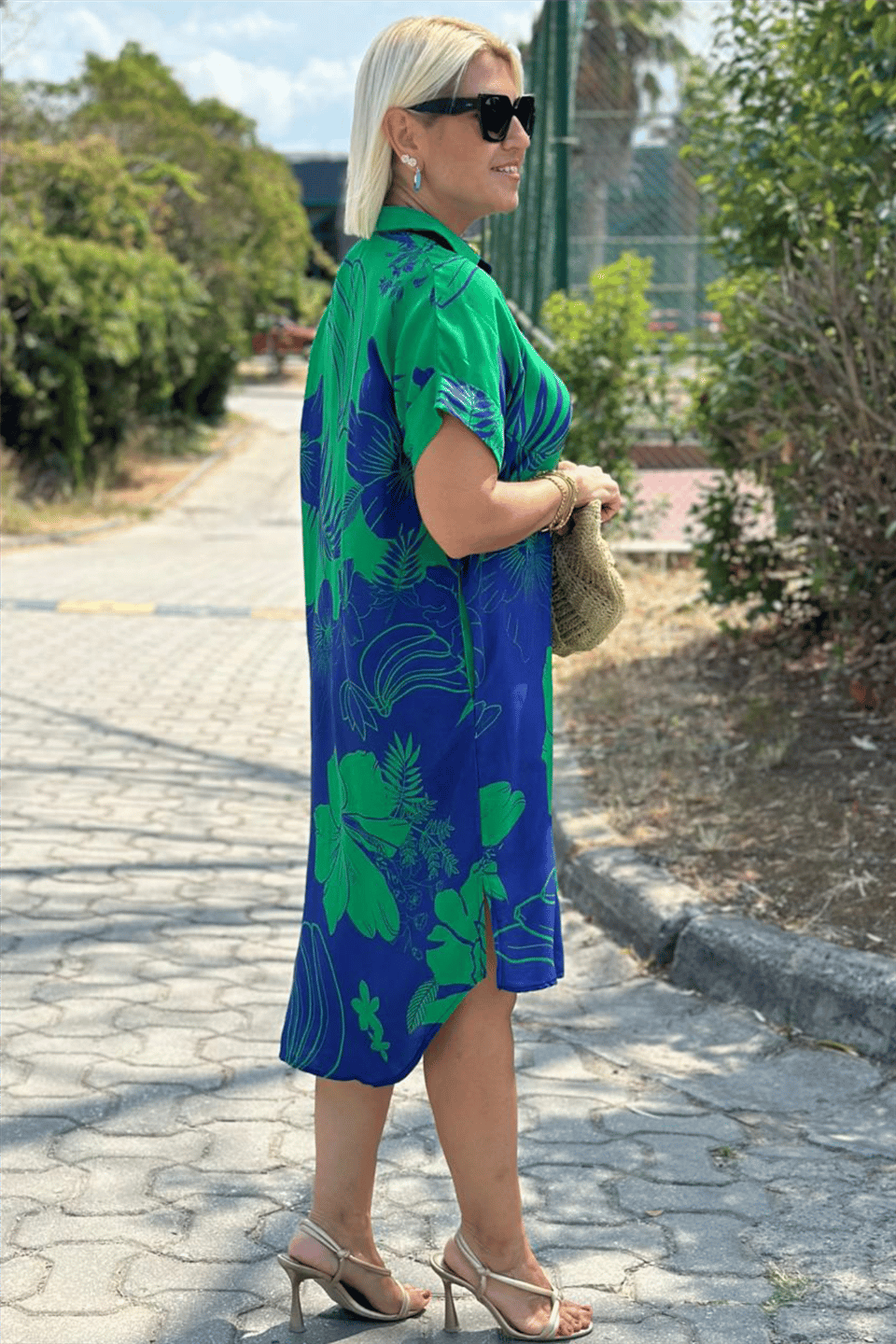 Naomi β Dress with Floral Print