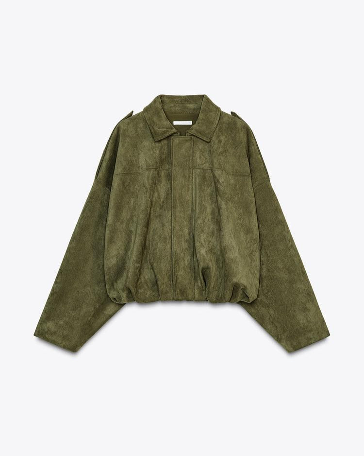Luna | Elegant Suede Loose Jacket