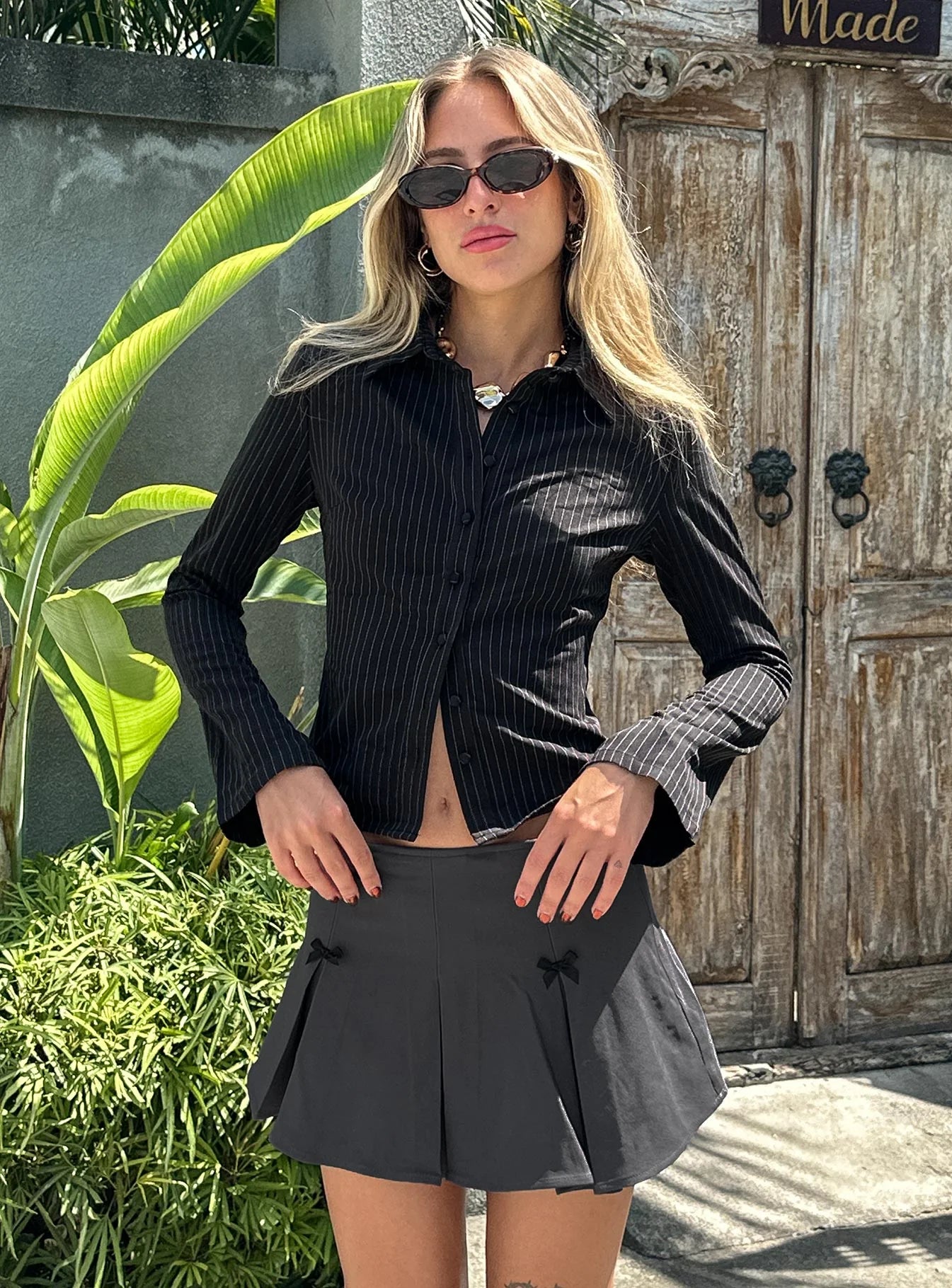 Anna pinstripe shirt