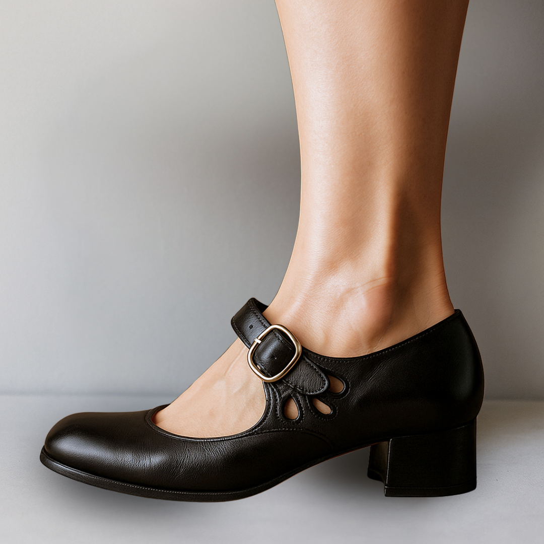 Els™ | Orthopaedic leather sandals with comfortable slip sole