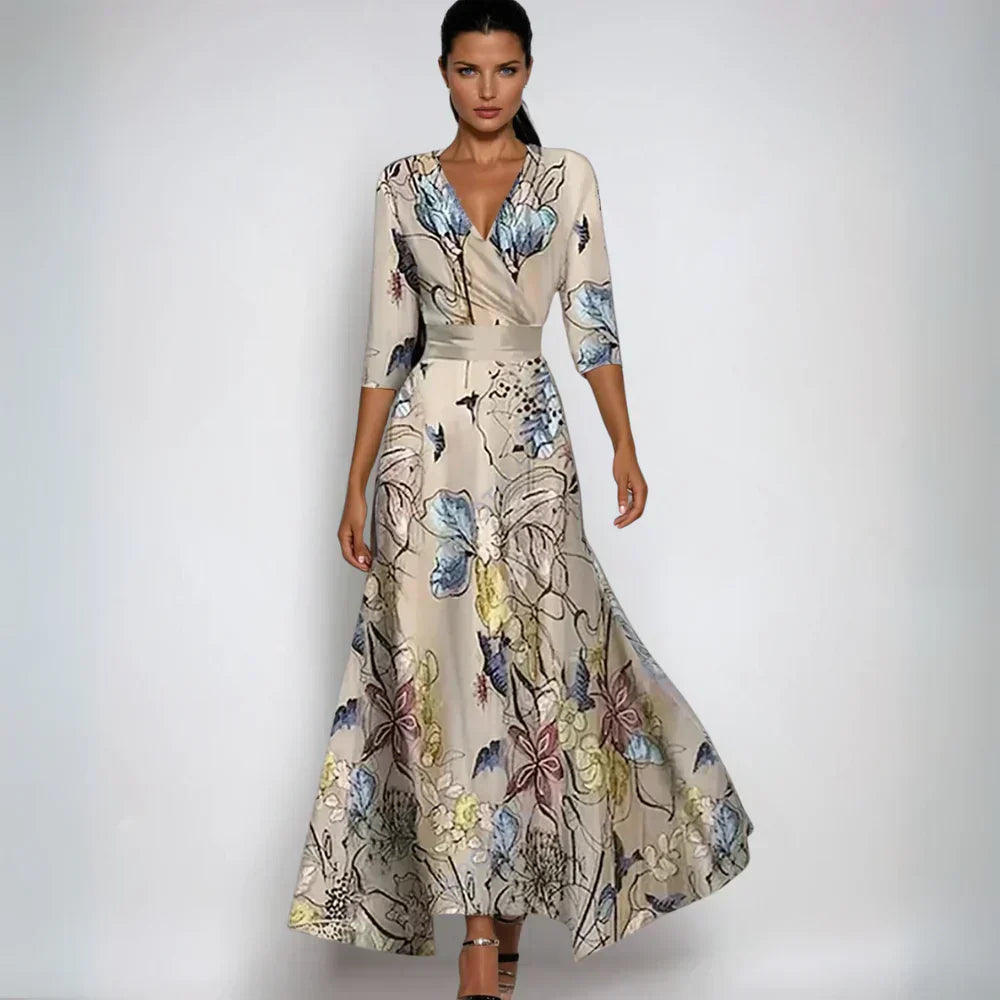 Sofia™ | Stylish Floral Wrap Dress