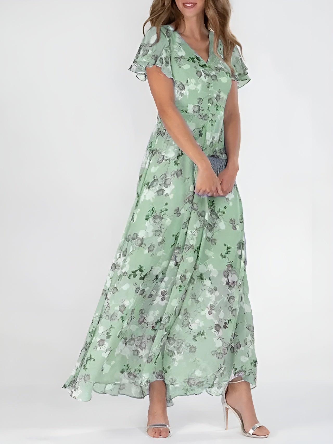 Halina | Elegant Dress That Conceals the Belly