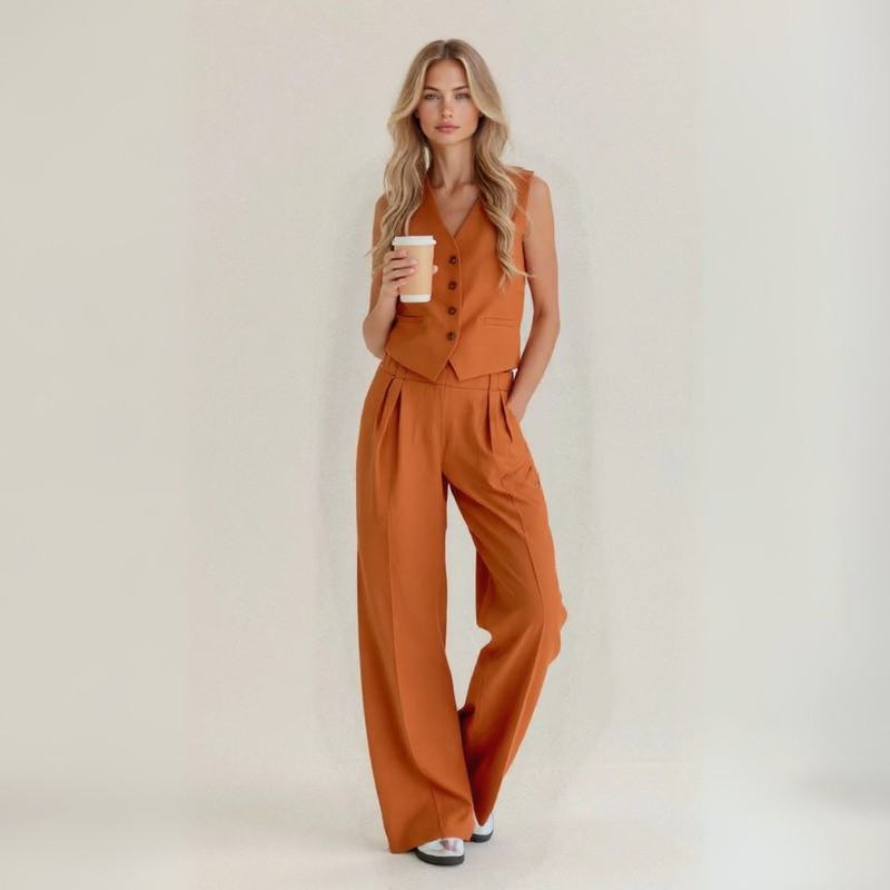 Anita - Casual Linen Set