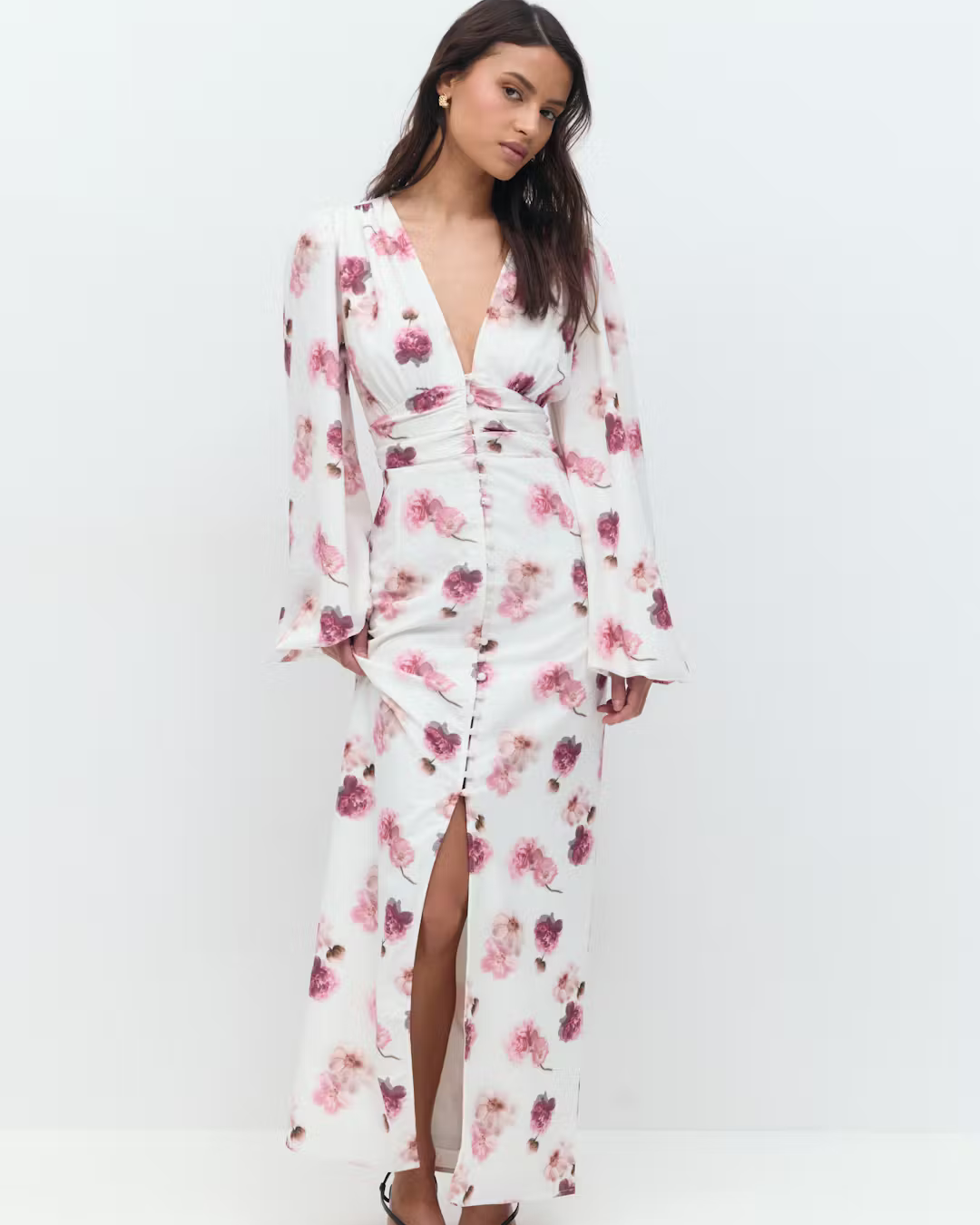Balloom sleeve dress