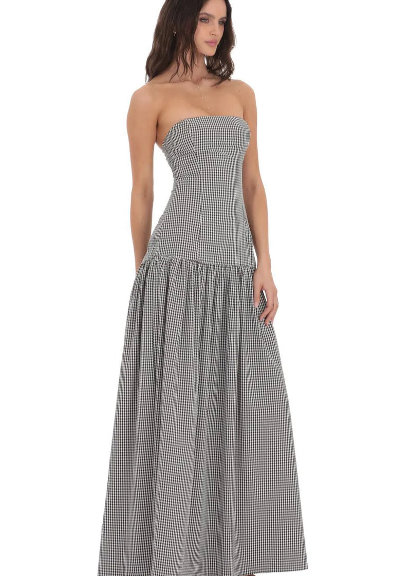 Emily | Strapless Maxi Dress