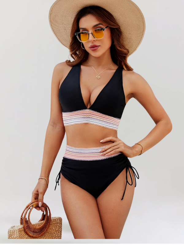 Lidia – High-Waisted Tummy Control Bikini Set