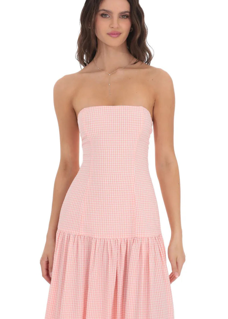 Emily | Strapless Maxi Dress
