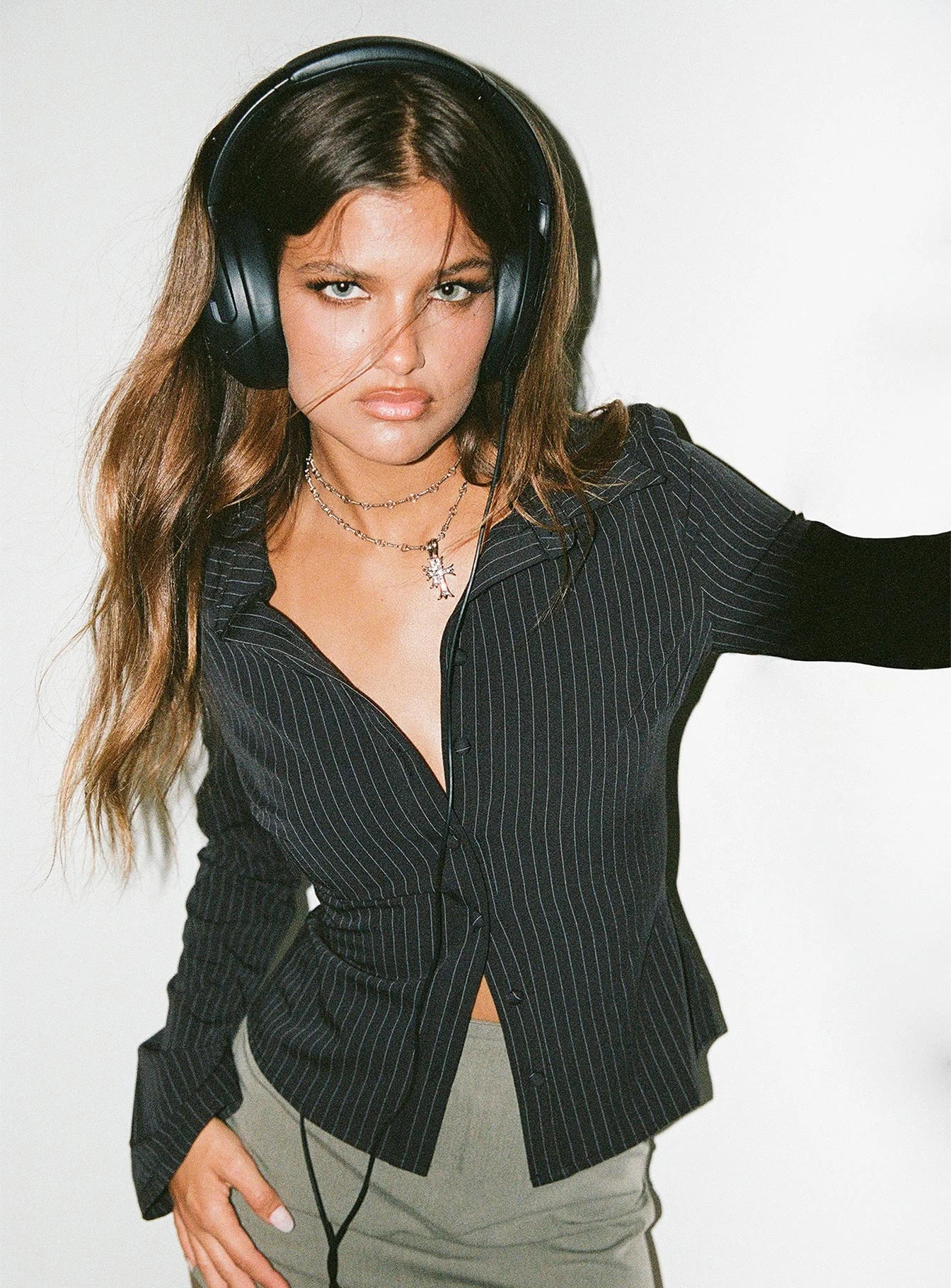 Anna pinstripe shirt