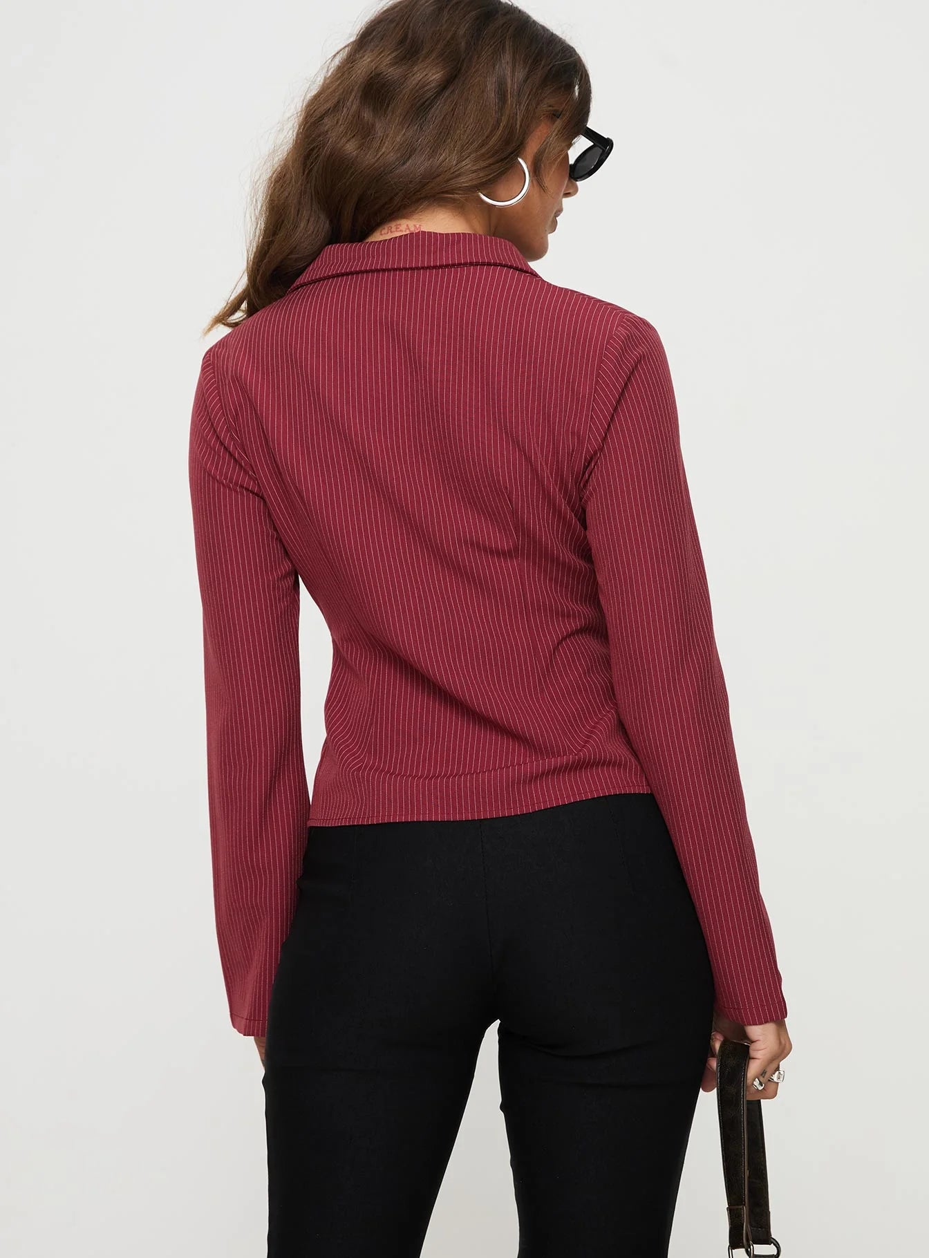 Anna pinstripe shirt