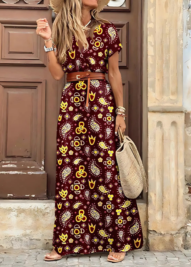 Tahlee | Elegant Boho Maxi Dress