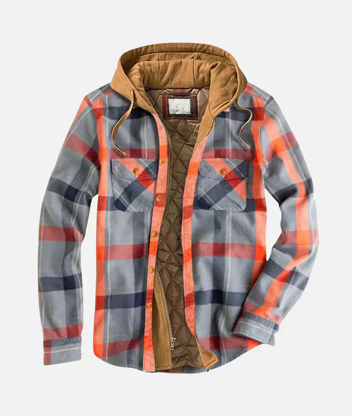 Romeo | Elegant Checkered Patchwork Jacket