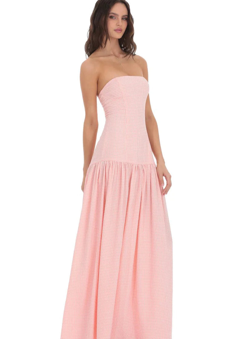 Emily | Strapless Maxi Dress