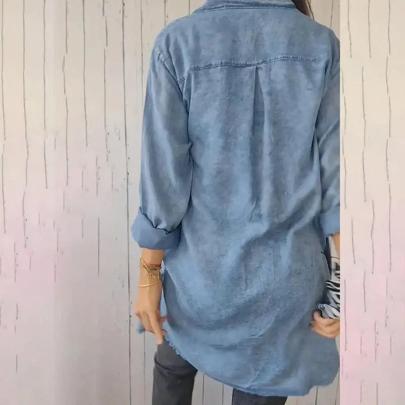 MARIE | Relaxed Denim Shirt Jacket