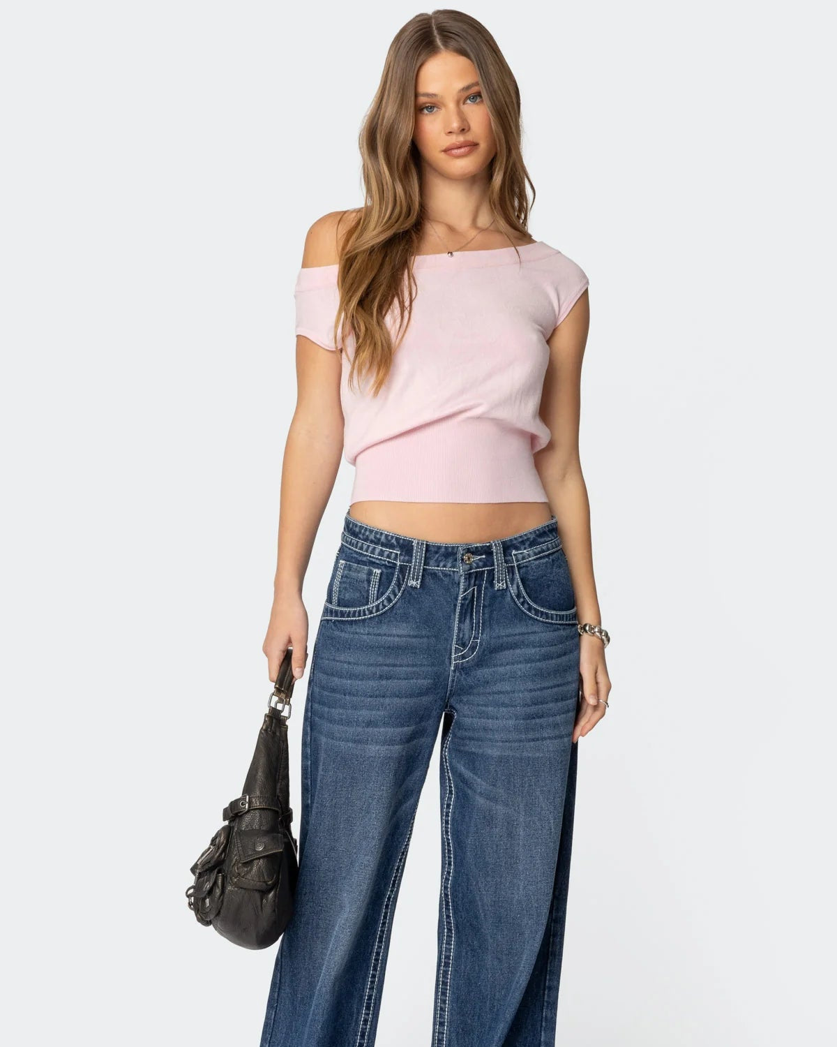 Amelia Off Shoulder Knit Top