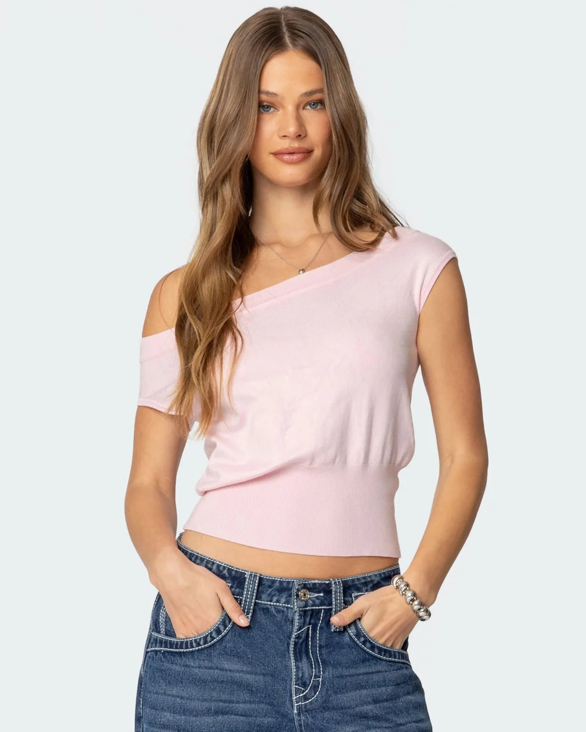 Amelia Off Shoulder Knit Top