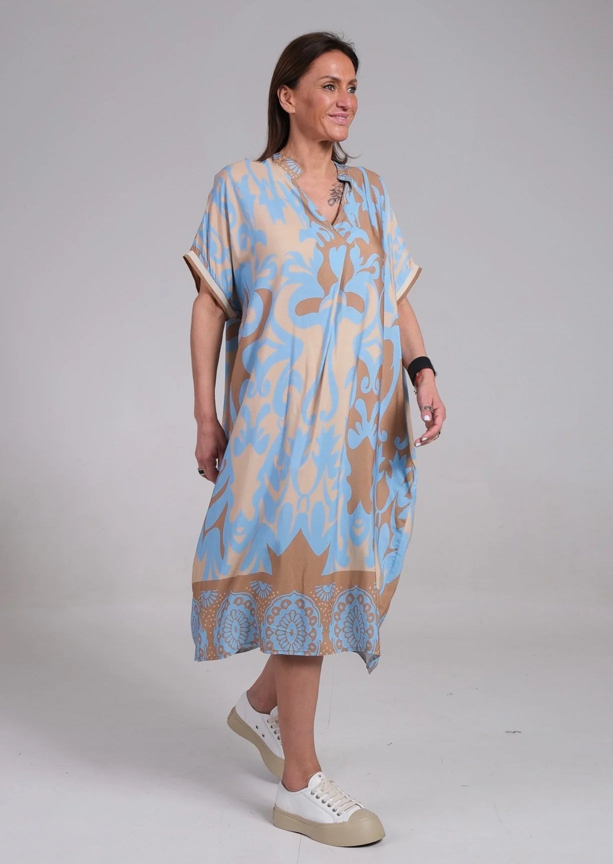 Nora™ - Elegant Floral Dress
