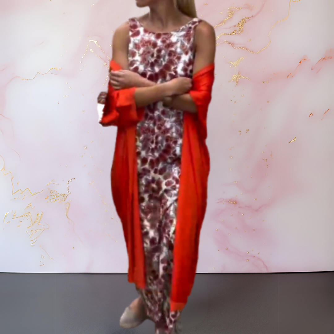 Melanie™ | Elegant Dress with Matching Cardigan