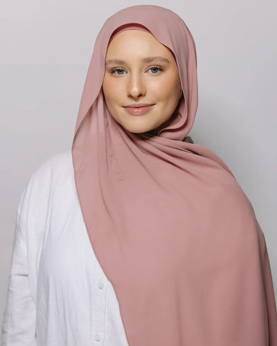 Instant Chiffon Hijab with Built-in Magnets