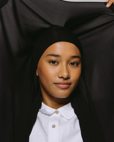 Instant Chiffon Hijab with Built-in Magnets