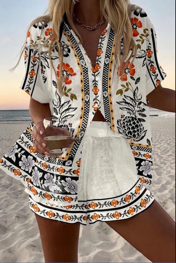 Hominty | Linen Short Set